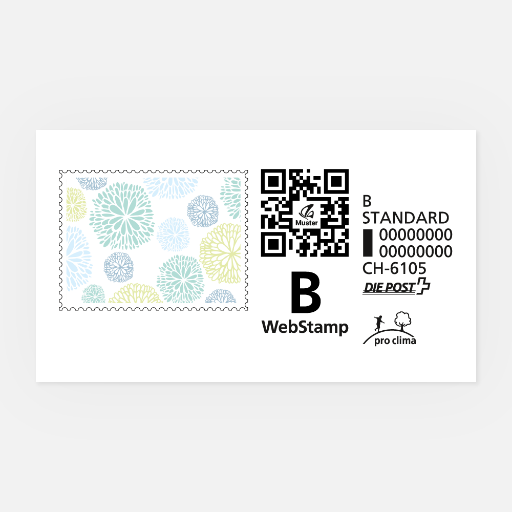 Briefmarke Leonardo B-Post
