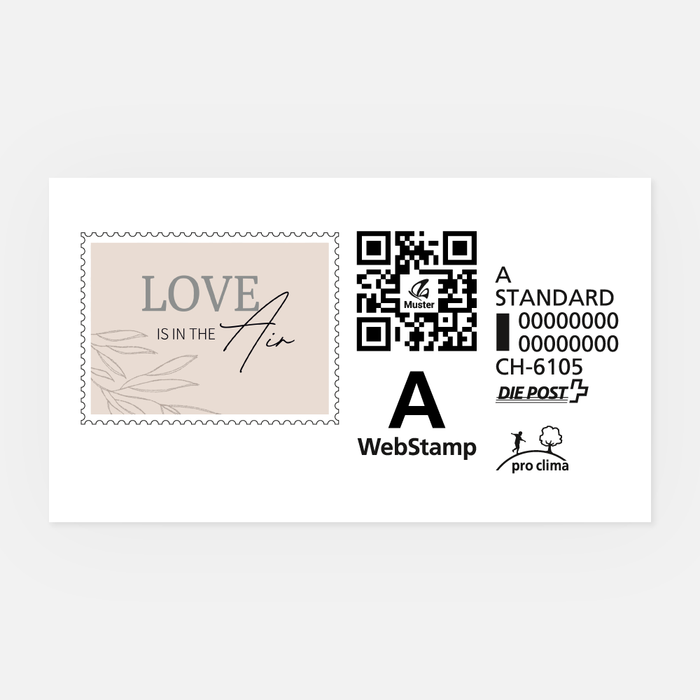 Briefmarke Lara-Manuel A-Post