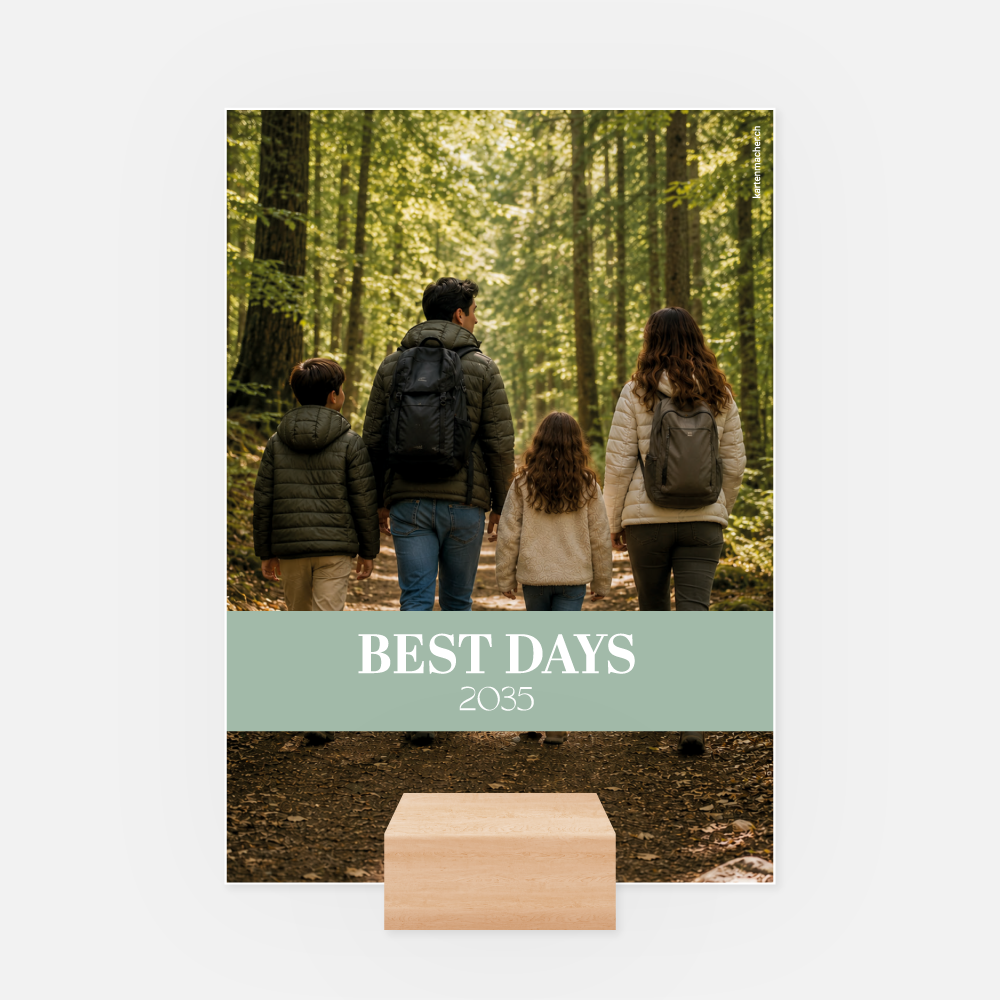 Postkartenkalender Pastell