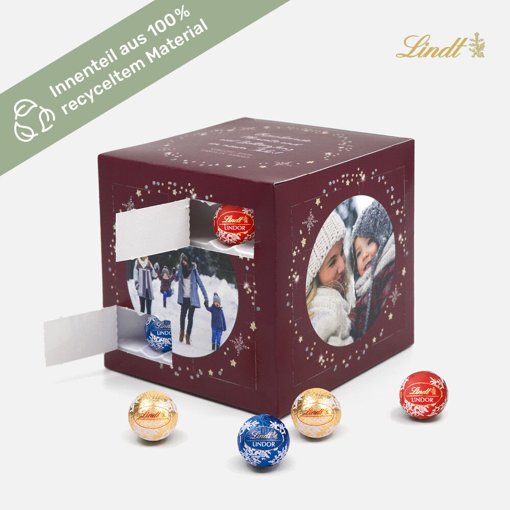 Adventskalender Lindt Cube Funkeln