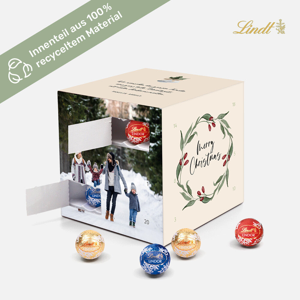 Adventskalender Lindt Cube Moment