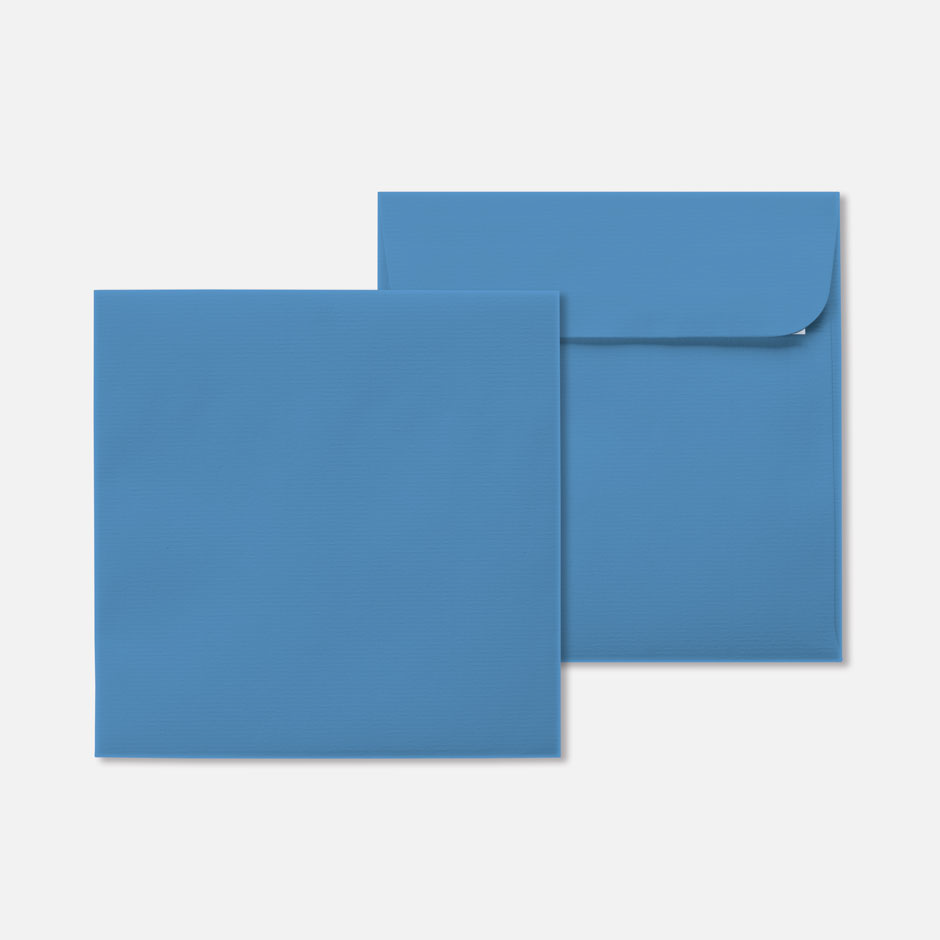 Kuvert 160x160 - marienblau 
