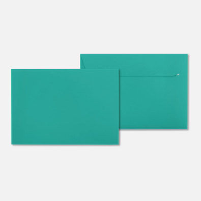 Kuvert C6 - smaragdgrün