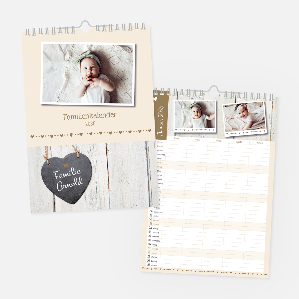 Familienkalender Anthony