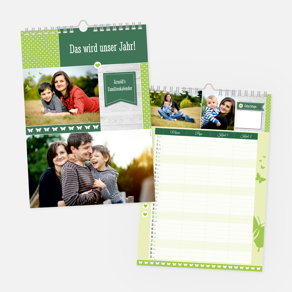 Familienkalender Isabella