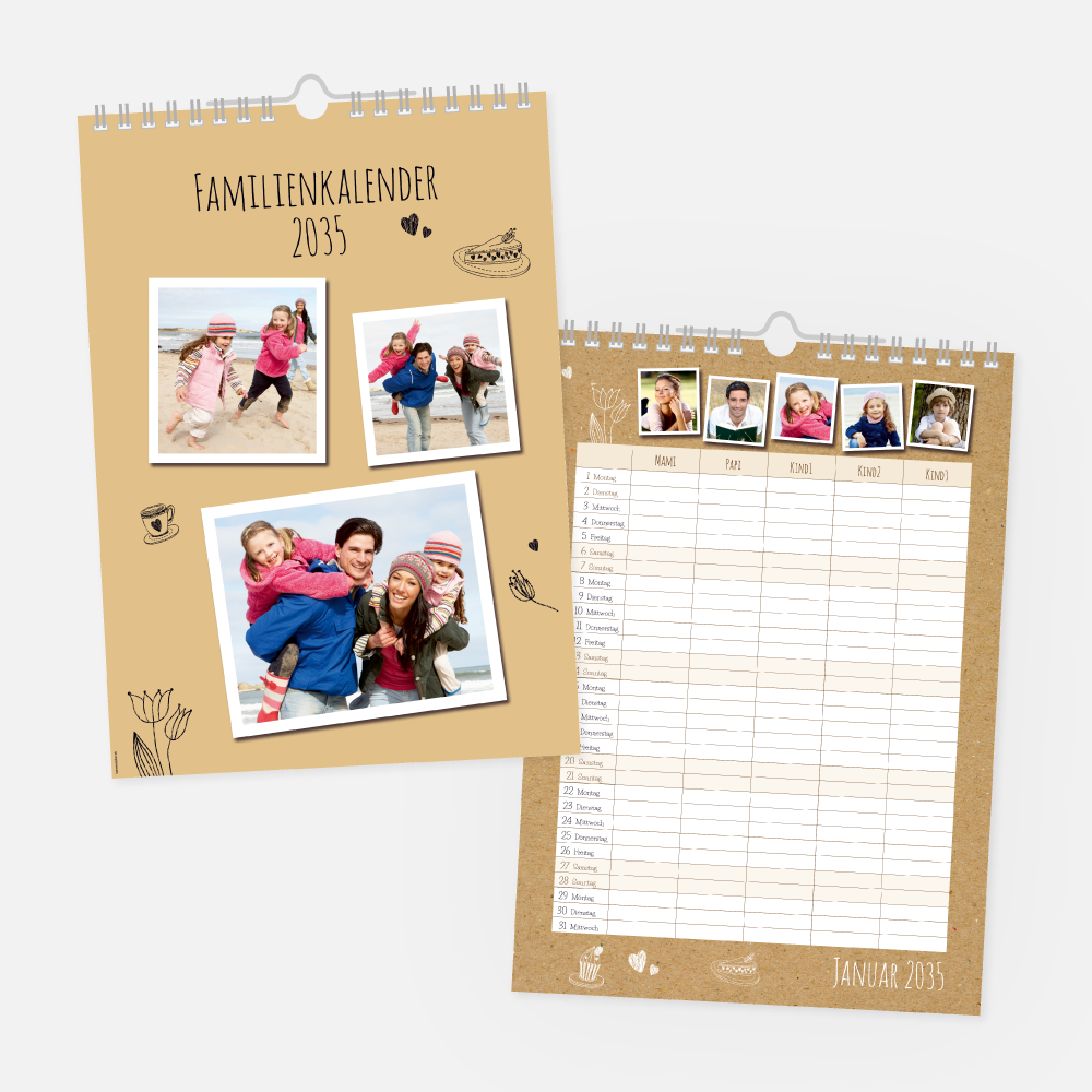 Familienkalender Ladina