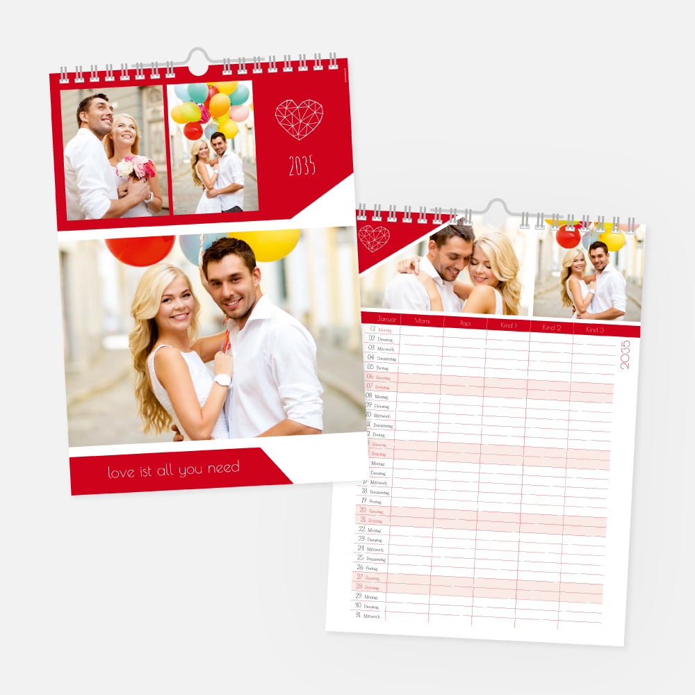 Familienkalender Lorena