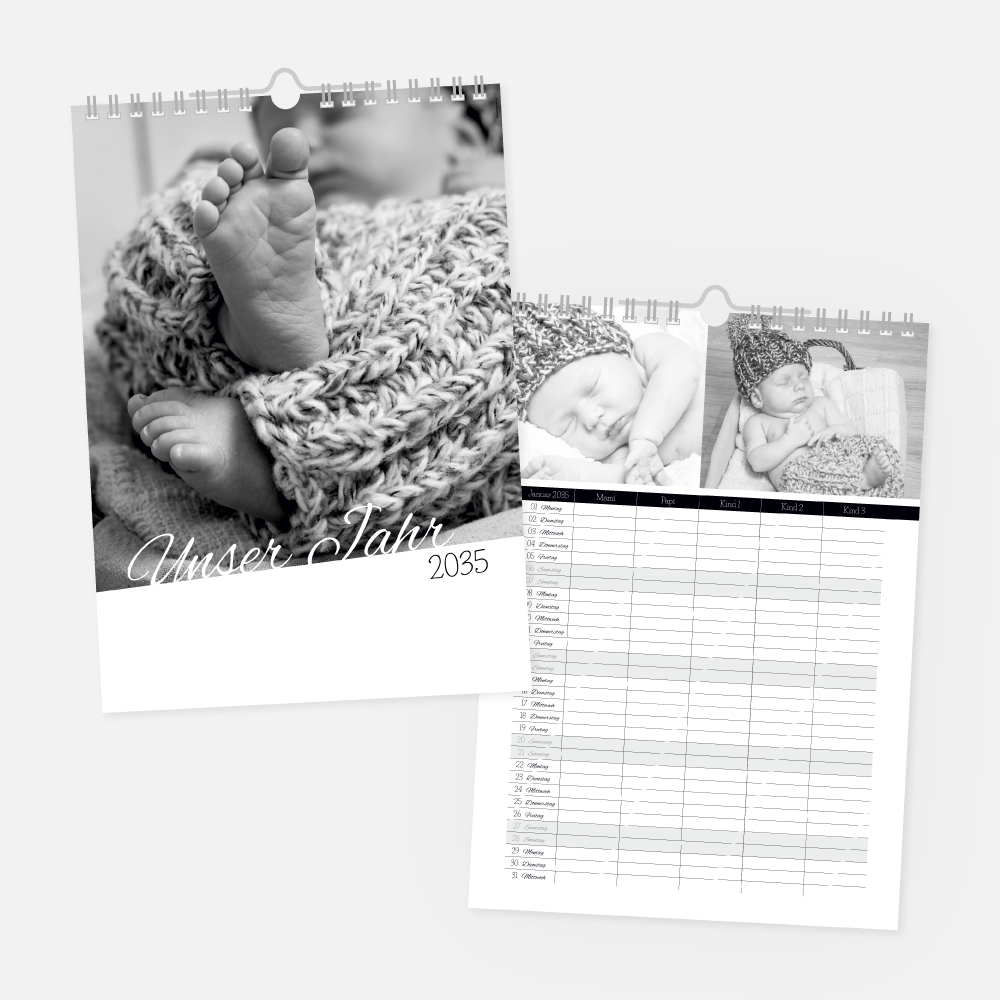 Familienkalender Nadja