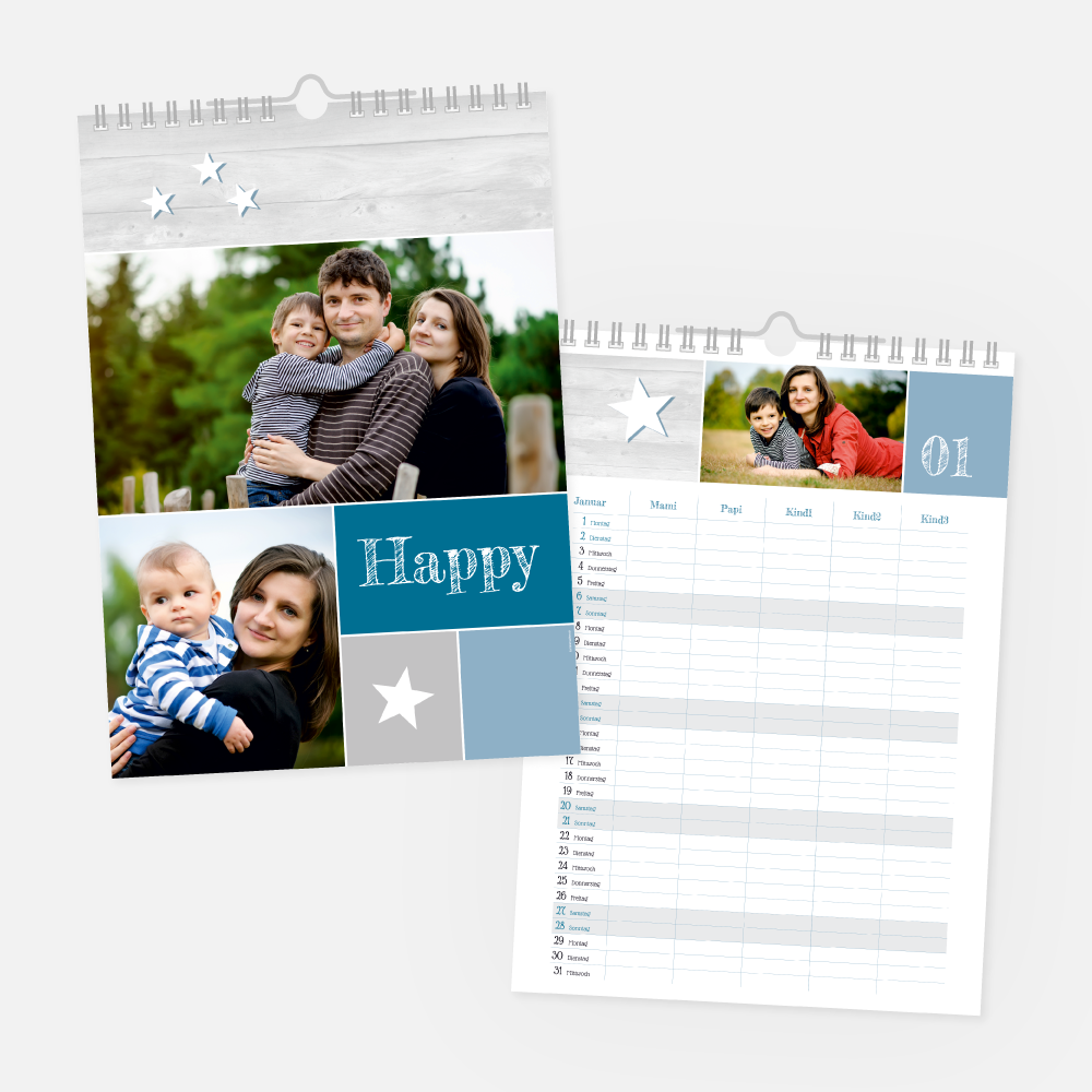 Familienkalender Paul