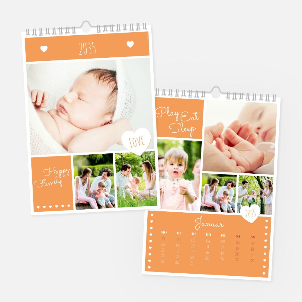Wandkalender Robin