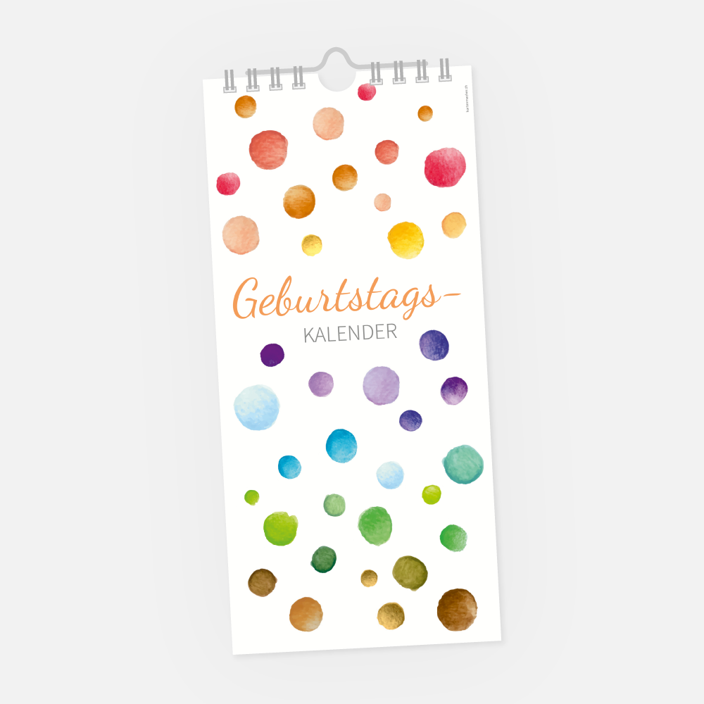 Geburtstagskalender Fabienne