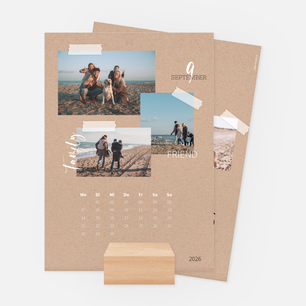Postkartenkalender Collage