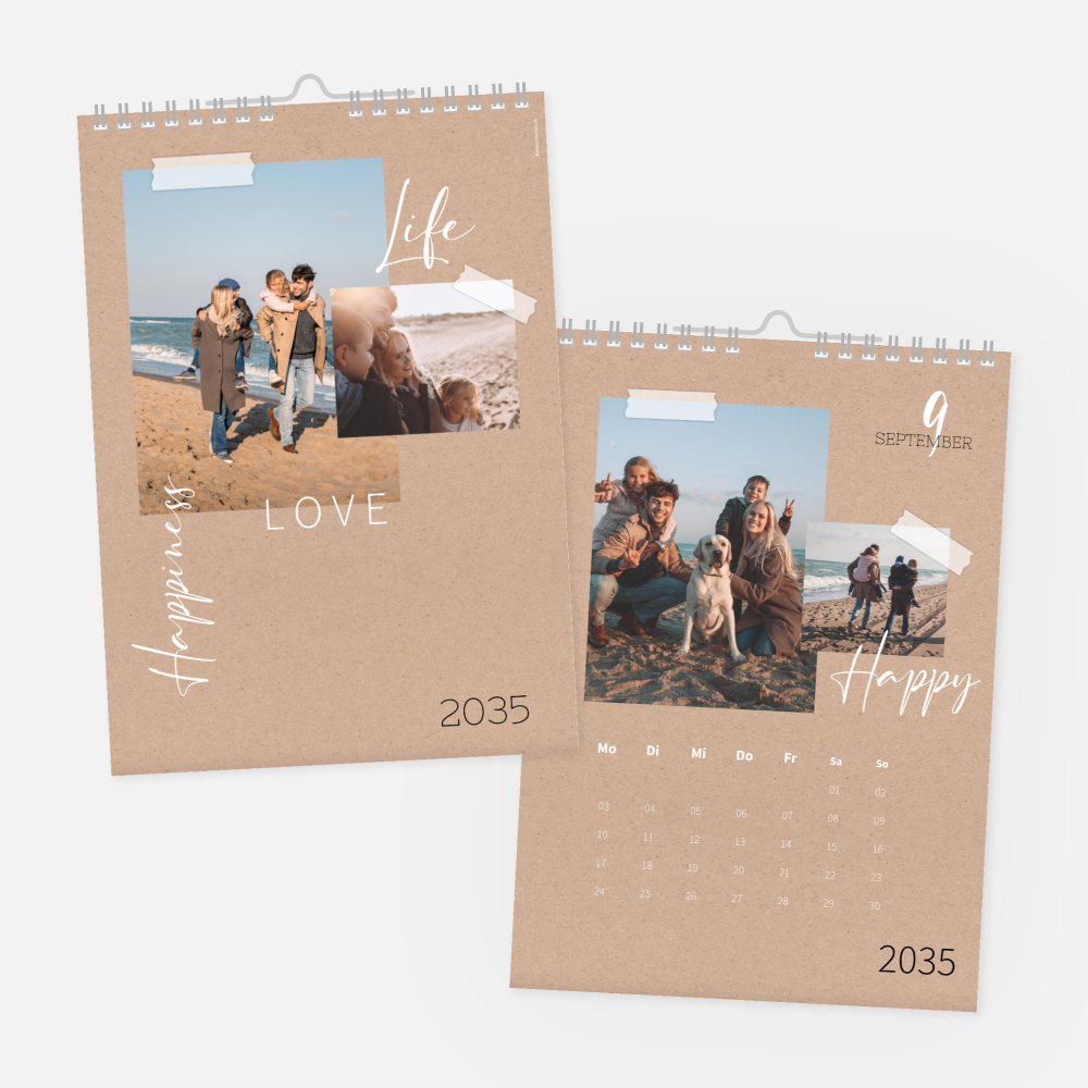 Wandkalender Collage