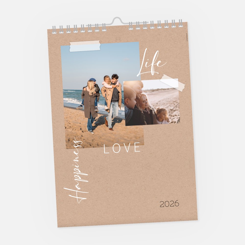 Wandkalender Collage