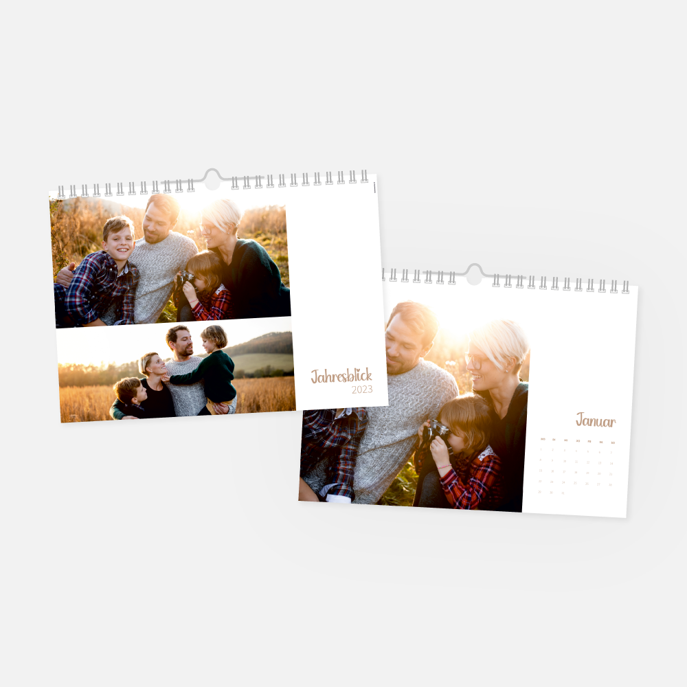 Wandkalender Jahresblick