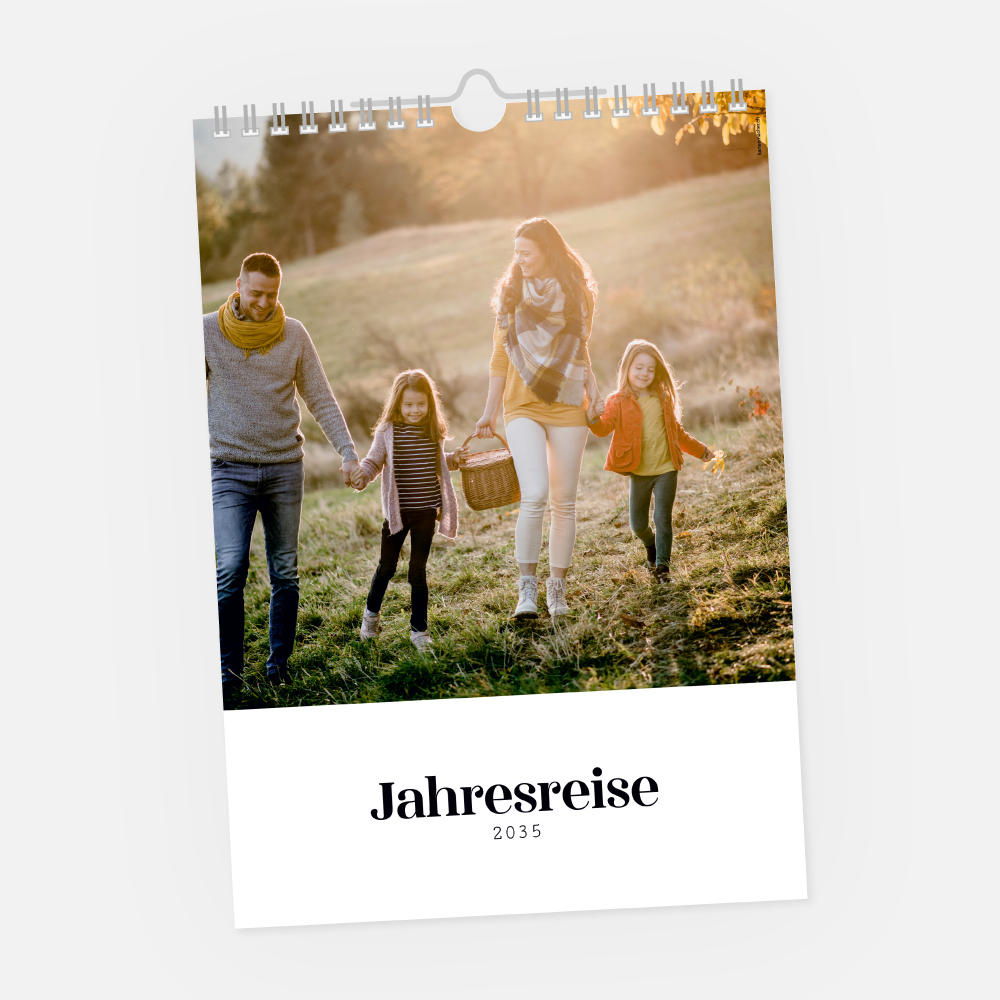 Wandkalender Jahresreise