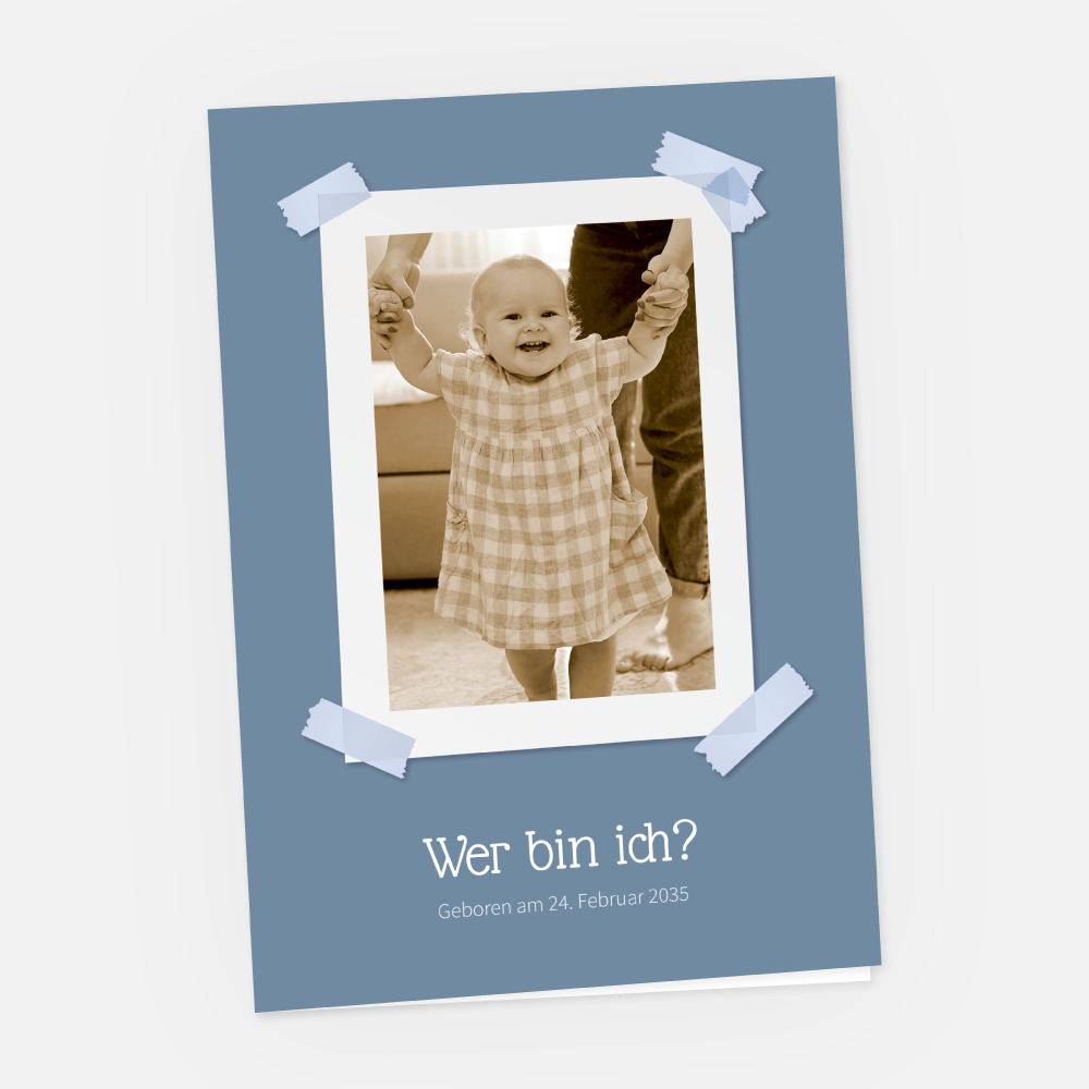 Geburtstagseinladungskarte Brigitte