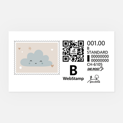 Briefmarke Aiden B-Post