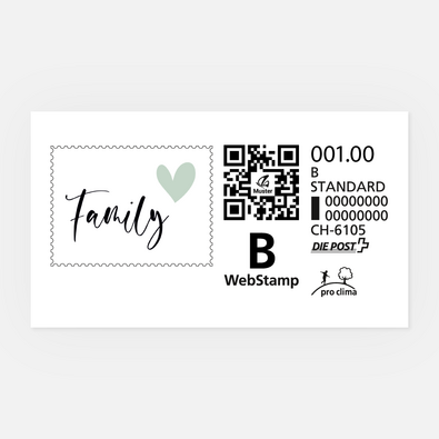 Briefmarke Amy B-Post