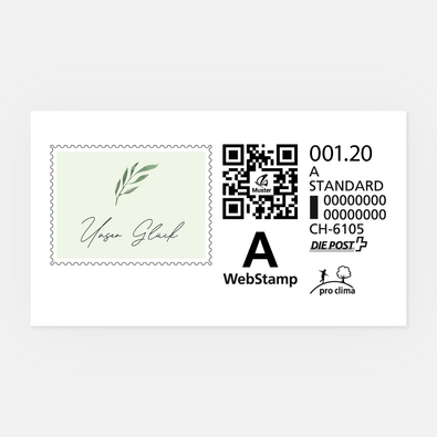 Briefmarke Ennio A-Post