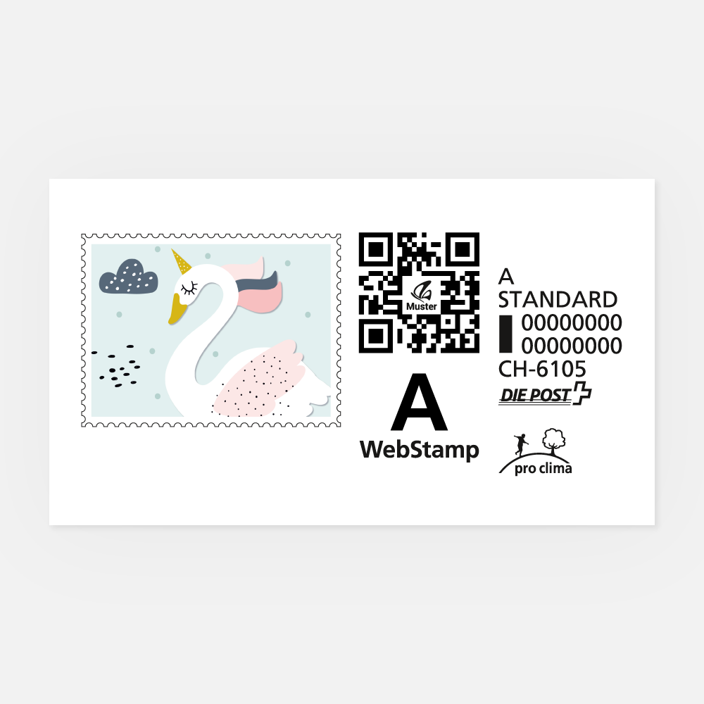 Briefmarke Juna A-Post 