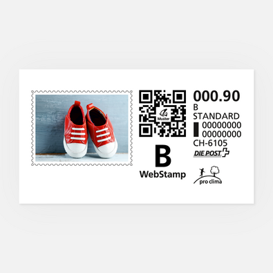 Briefmarke Liam B-Post