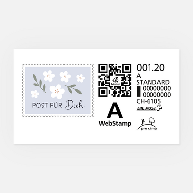 Briefmarke Mirelle A-Post 