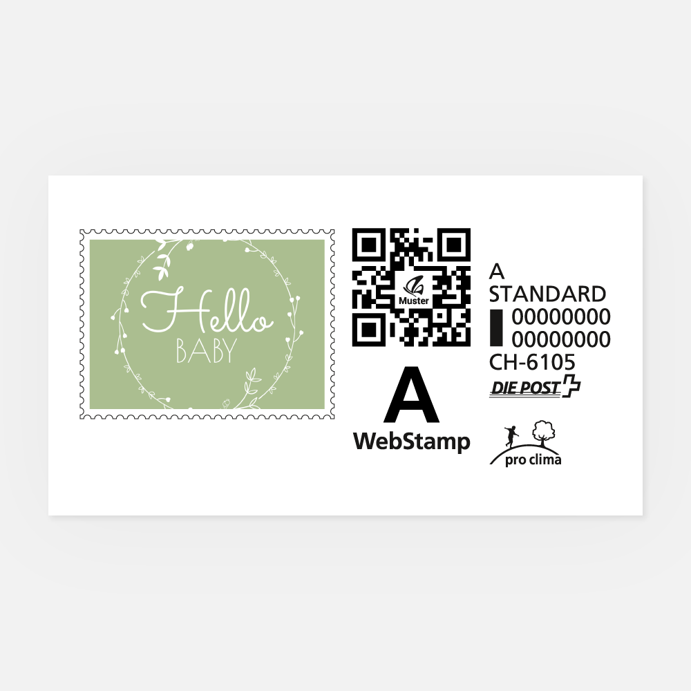 Briefmarke Nelia A-Post