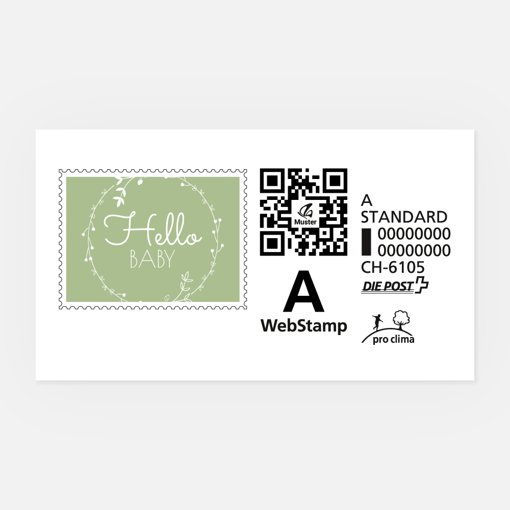 Briefmarke Nelia A-Post 