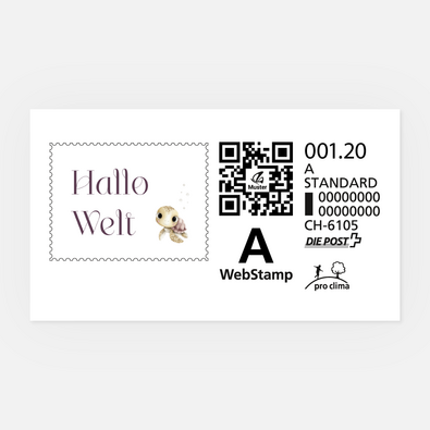 Briefmarke Vanessa A-Post