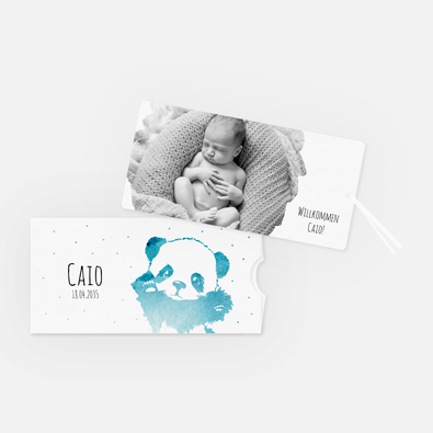 Geburtskarte Caio