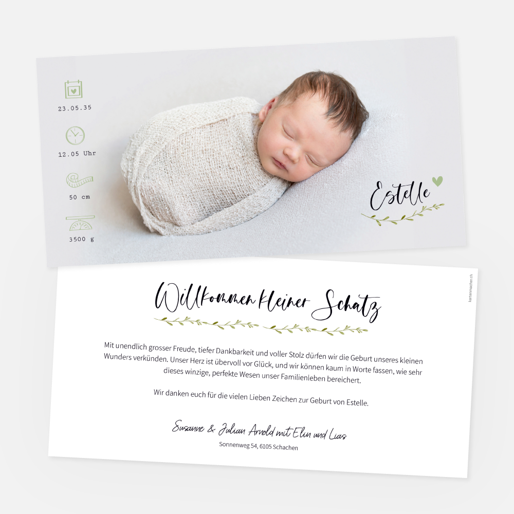 A6/5 quer, 210x105, 2-seitig