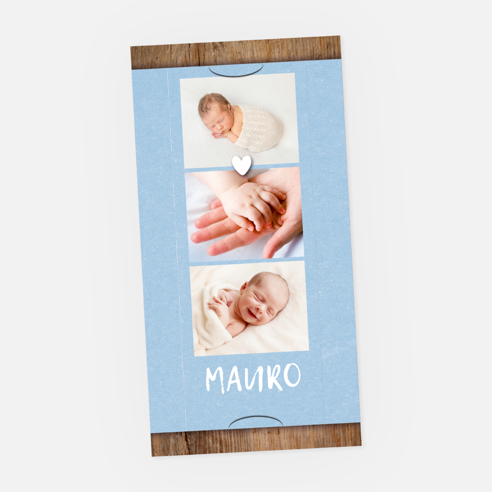 Geburtskarte Mauro