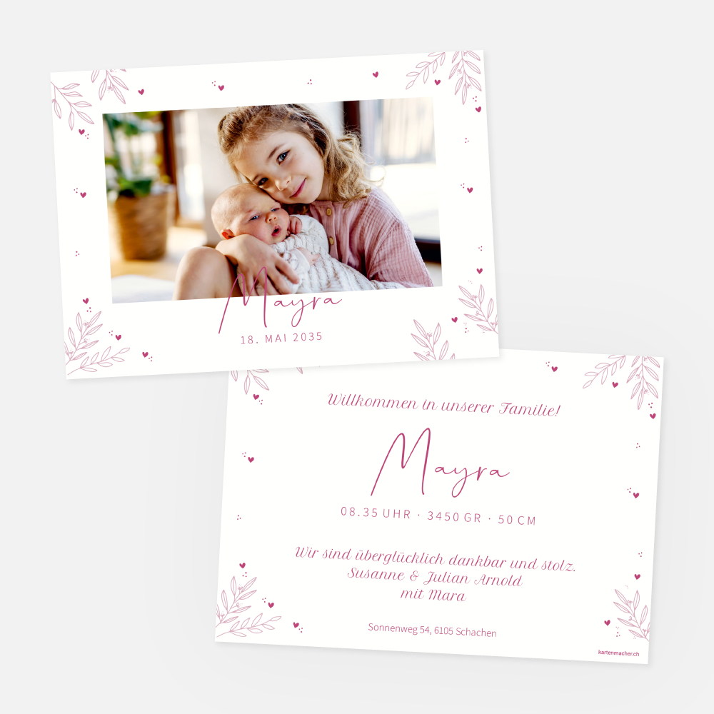 A6 quer, 148x105, 2-seitig