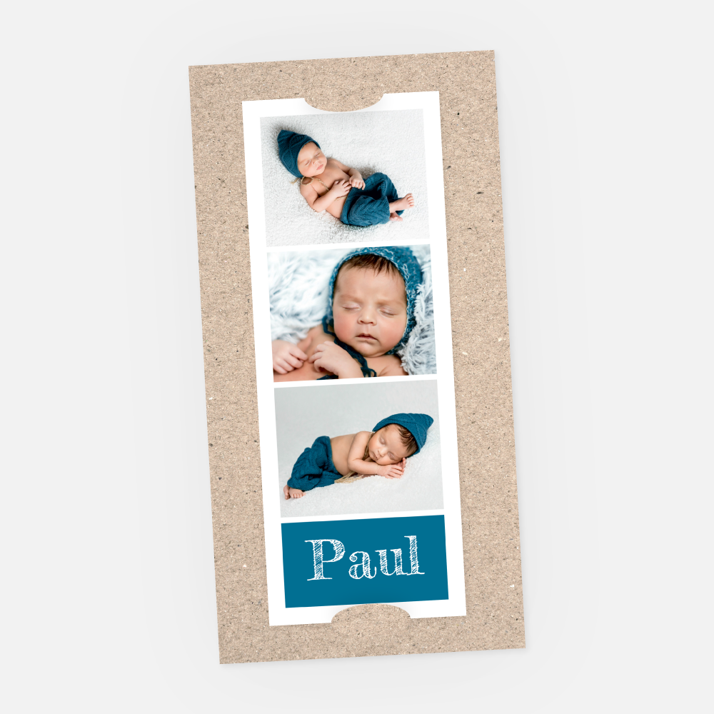 Geburtskarte Paul
