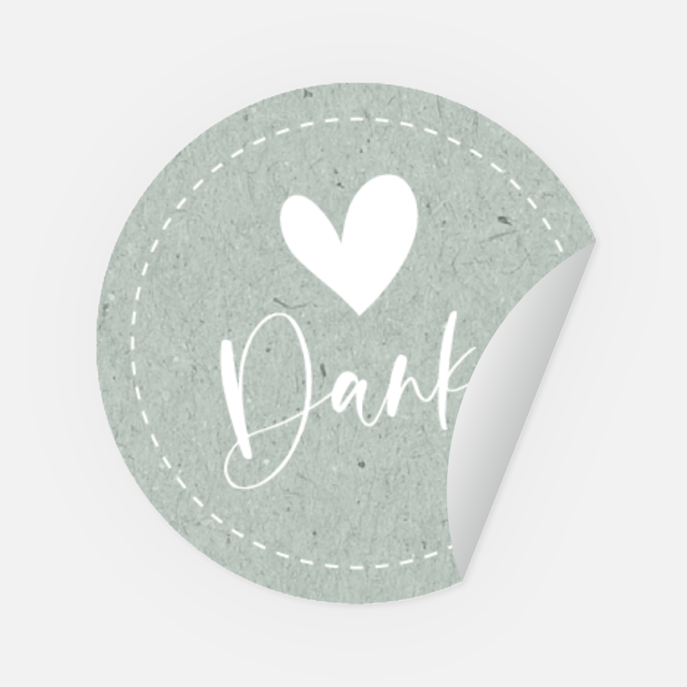 Sticker Amy rund 30 mm