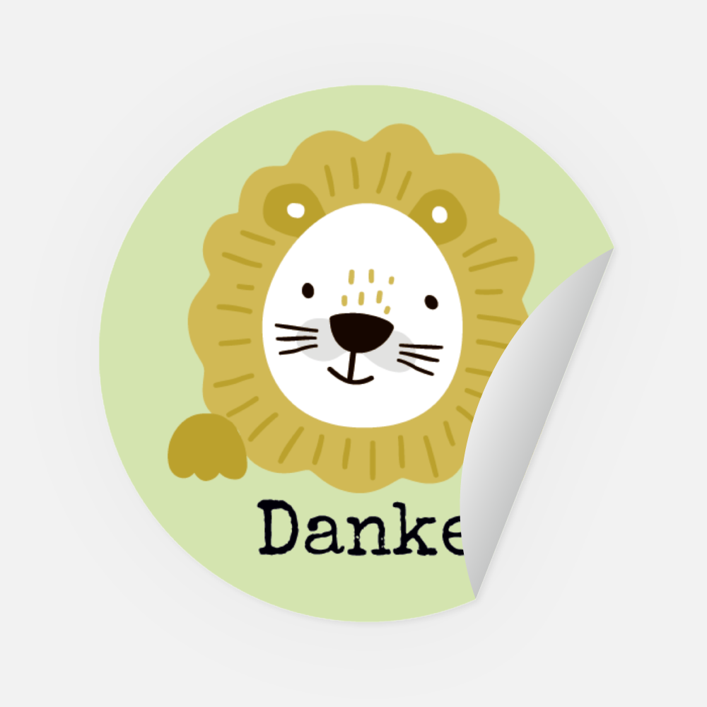 Sticker rund, Ø 45 mm