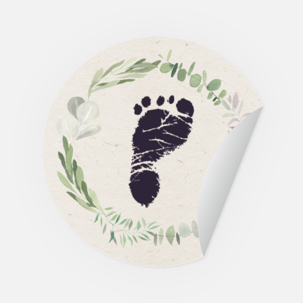 Sticker rund, Ø 30 mm