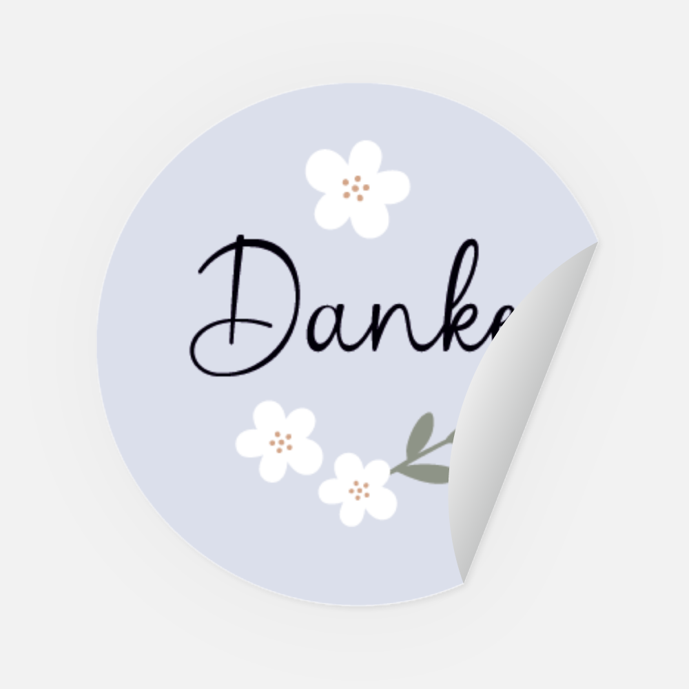 Sticker rund, Ø 30 mm