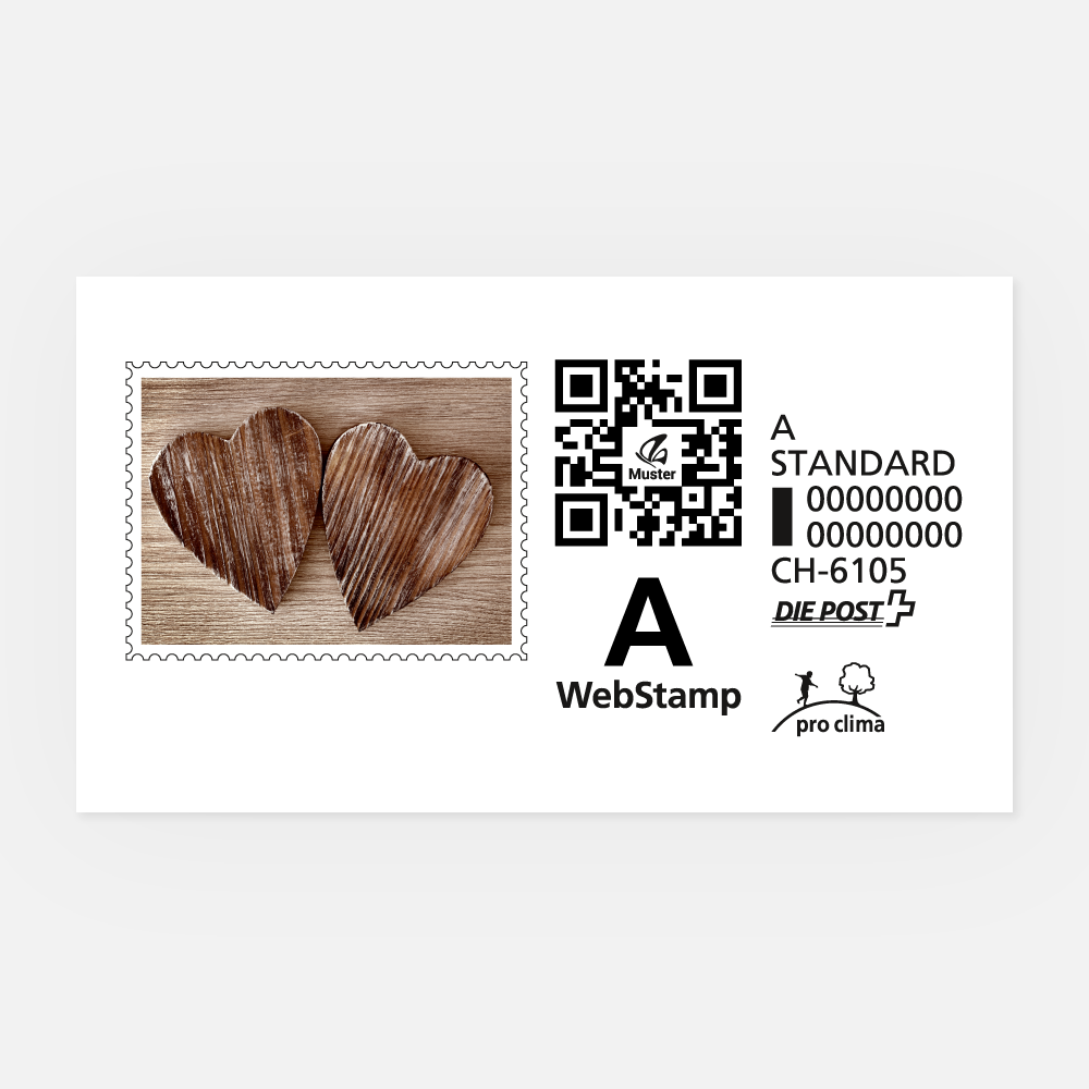 Briefmarke Andrea-Thomas A-Post