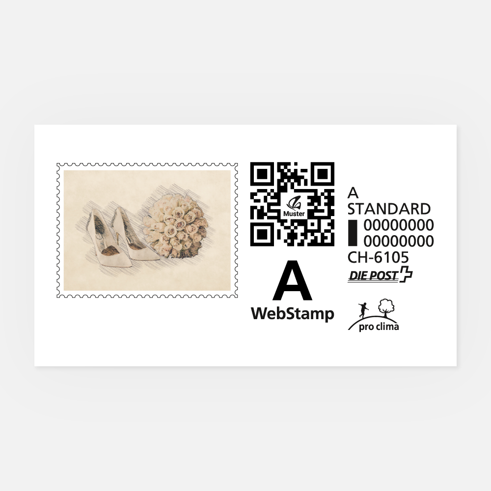 Briefmarke Katarina-Emanuel A-Post