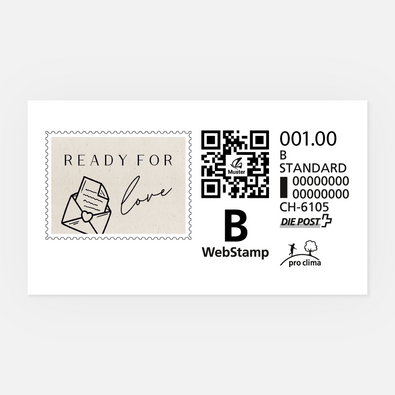 Briefmarke Larissa-Henry B-Post