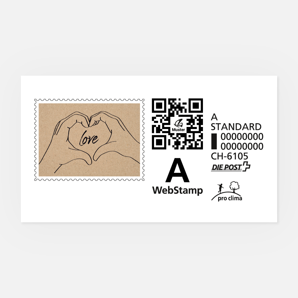Briefmarke Leandra-Tim A-Post