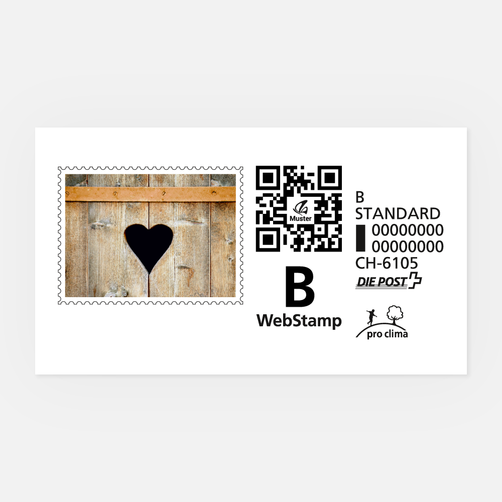 Briefmarke Linda-Marc B-Post