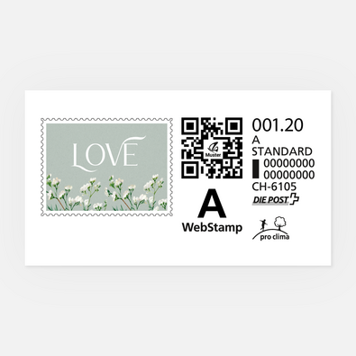 Briefmarke Paula-Mailo A-Post