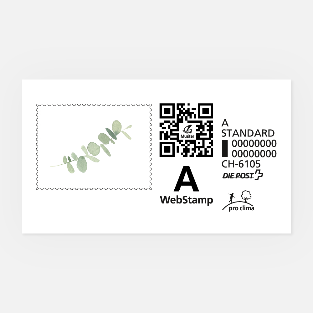Briefmarke Ramona-Nando A-Post