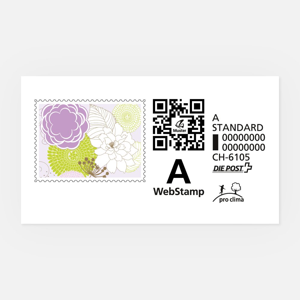 Briefmarke Sabrina-Manu A-Post 