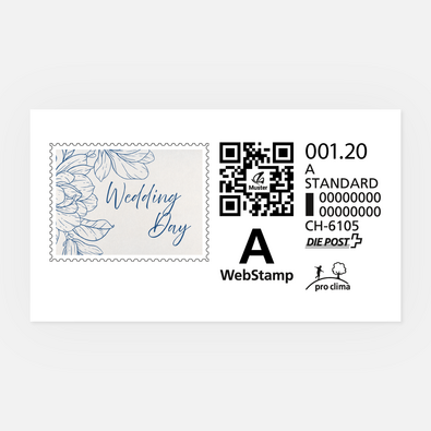 Briefmarke Sarah-Ricardo A-Post
