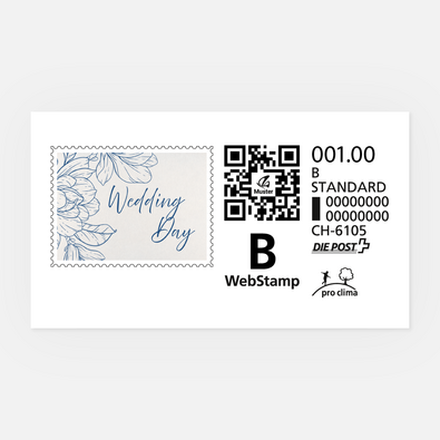 Briefmarke Sarah-Ricardo B-Post