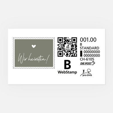 Briefmarke Vanessa-Marco B-Post